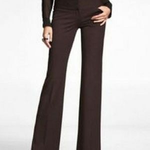 dark brown express editor pants trousers